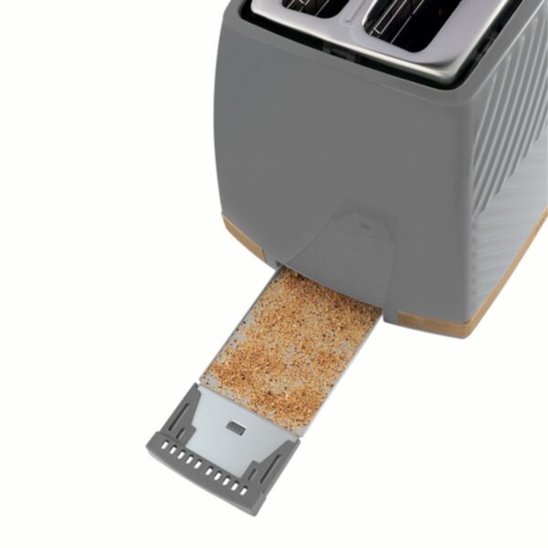 Russell Hobbs 26392 Groove 2 Slice Toaster Grey - Image 3