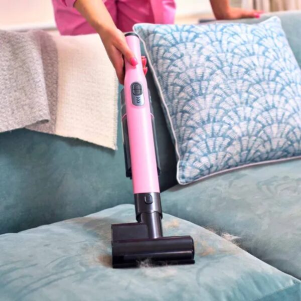Swan SC15829QOC Lyndsey 14.8V Cordless Handheld Vacuum Pink - Image 4