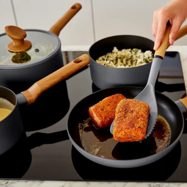 Swan SWPS35010GRYN Nordic 4 Piece Pan Set Grey - Image 4