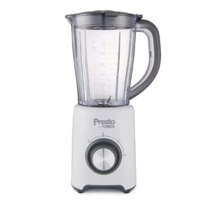 Tower PT12052WHT Presto 500W 1.5L Jar Blender White Tower Presto 500W 1.5L Jar Blender White