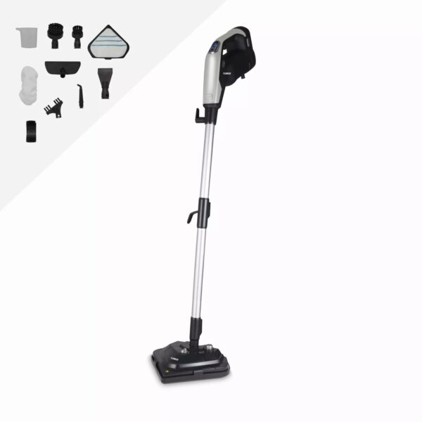Tower 12 In 1 Multifunction Steam Mop Platinum Black