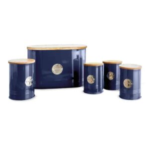 Tower T826213MNB 5 Piece Storage Set Midnight Blue Tower 5 Piece Storage Set Midnight Blue