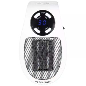 Warmlite 500W Plug In Heater White
