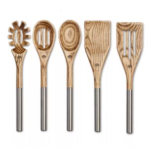 Barbary & Oak BO832240 Hoxton 5 Piece Utensil Set Barbary & Oak Hoxton 5 Piece Utensil Set