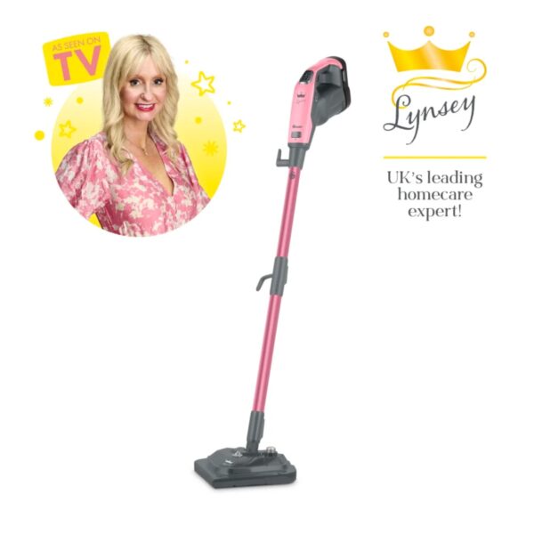 Swan Lynsey 16 In 1 Steam Mop Pink