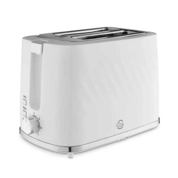 Swan 2 Slice Toaster White