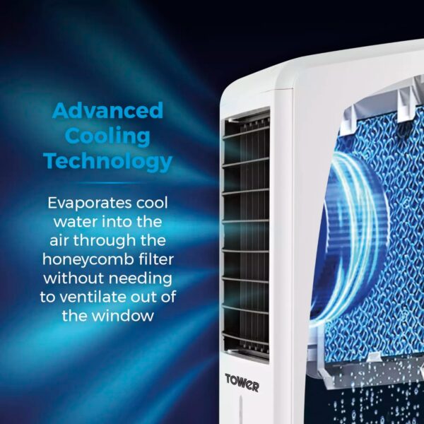 Tower T669003 6L Compact Air Cooler With Timer - Image 2