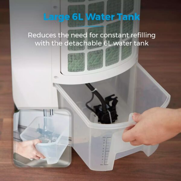 Tower T669003 6L Compact Air Cooler With Timer - Image 4