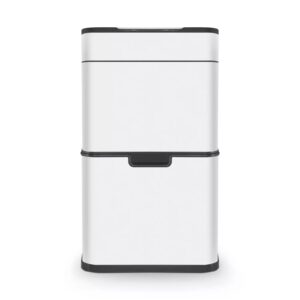 Tower T938021WHT 50L Ozone Recycling Sensor Bin White Tower 50L Ozone Recycling Sensor Bin White