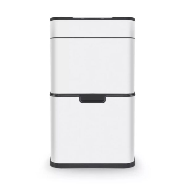 Tower 50L Ozone Recycling Sensor Bin White