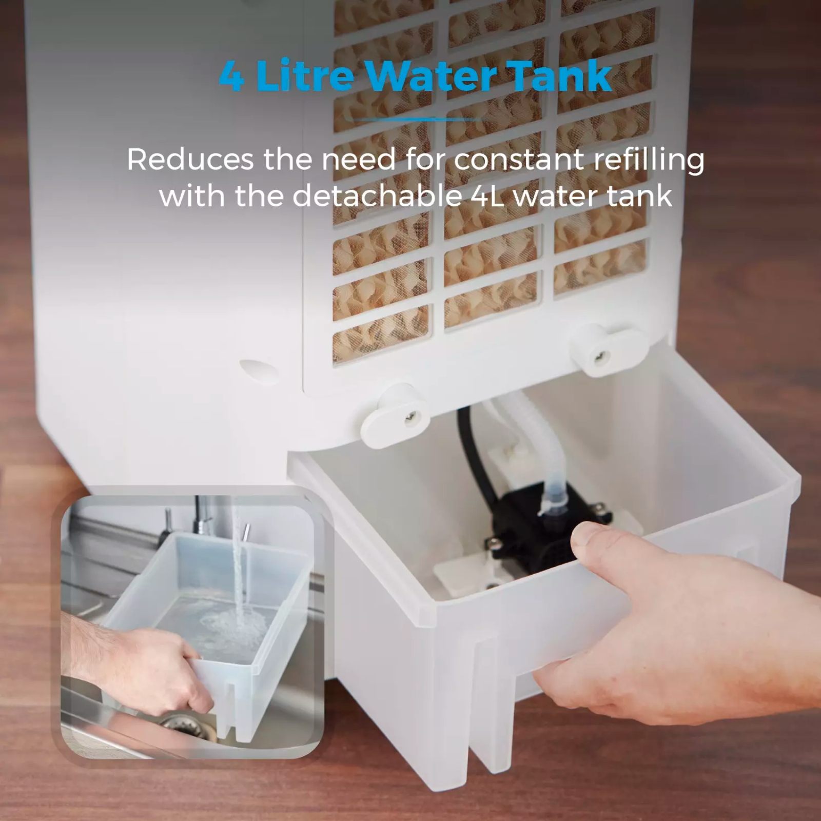 Tower T669004 4 Litre Compact Air Cooler Tower T669004 4 Litre Compact Air Cooler - Image 3