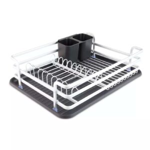 Tower T814006BLK Aluminium Dish Rack Stainless Steel Tower Aluminium Dish Rack Stainless Steel