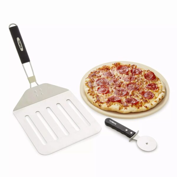 Tower 3 Piece Stainless Steel Pizza Tool Set