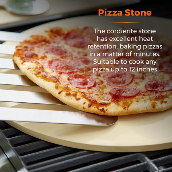 Tower T932025 3 Piece Stainless Steel Pizza Tool Set - Image 2