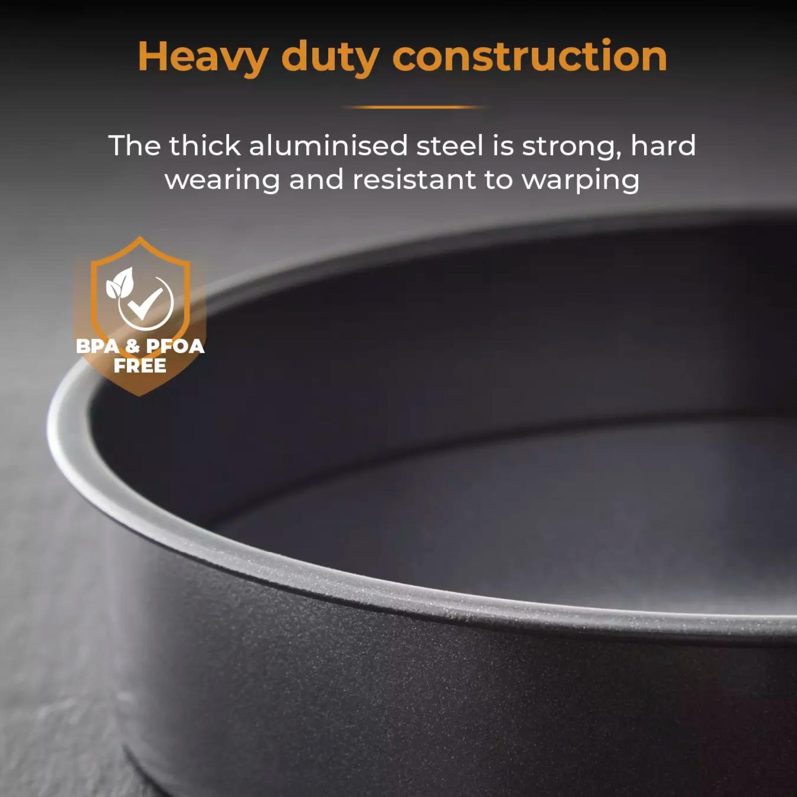 Tower T943017HG27 Precision Plus 23cm Loose Base Sandwich Tin Tower T943017HG27 Precision Plus 23cm Loose Base Sandwich Tin - Image 3