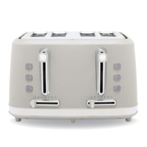 Black And Decker BXTO20080GB 4 Slice Toaster Grey Black And Decker 4 Slice Toaster Grey