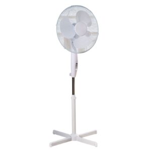 Daewoo 16 Inch White Pedestal Fan