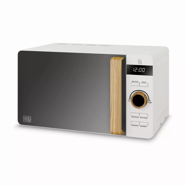 Swan Nordic 20L 800W Digital Microwave White