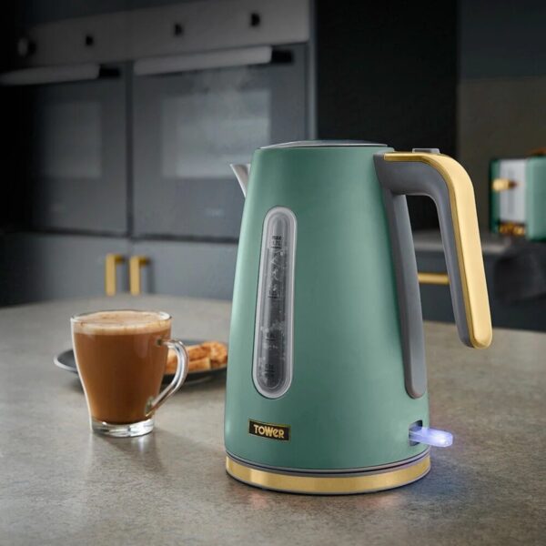 Tower T10066JDE Cavaletto 1.7L 3KW Jug Kettle Jade - Image 2