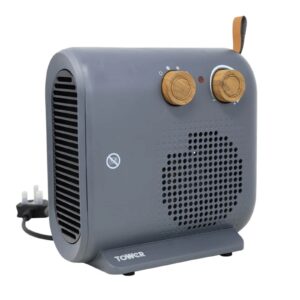 Tower 2KW Fan Heater Grey