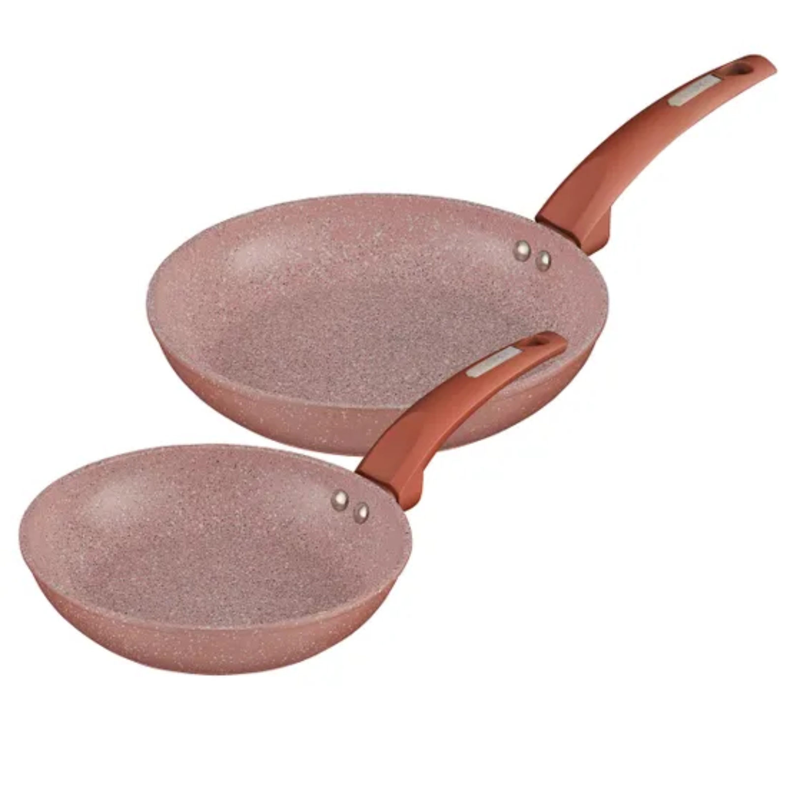 Tower T81282RS Cerastone Forged 20/28cm Frying Pan Set Rose Pink Tower Cerastone Forged 2028cm Frying Pan Set Rose Pink