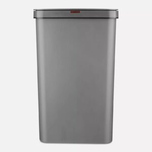 Tower T838005G 50L Rectangular Sensor Bin Grey Tower 50L Rectangular Sensor Bin Grey