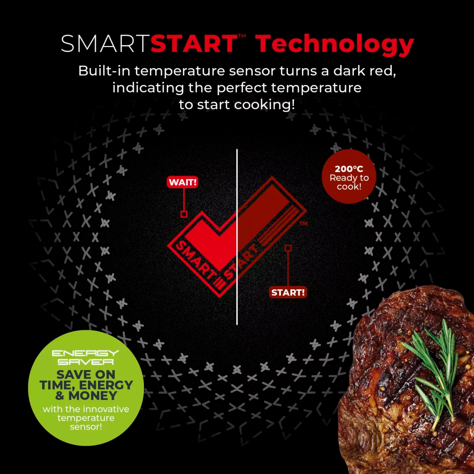 Tower T900301 Smart Start 28cm Ultra Forged Frying Pan Tower T900301 Smart Start 28cm Ultra Forged Frying Pan - Image 2