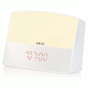 Akai Alarm Clock Wake Up Light FM Radio