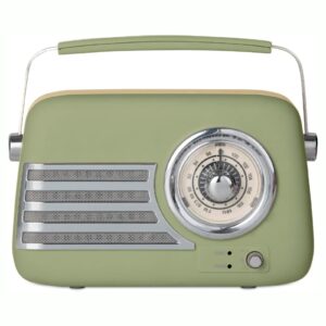 Akai Vintage Bluetooth Radio Green