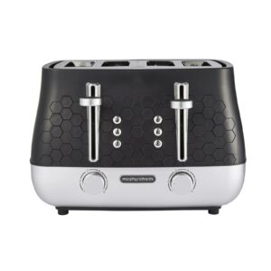Morphy Richards Cassini 4-Slice Toaster Black