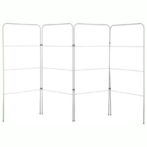 OurHouse 4 Panel Gate Folding Clothes Airer