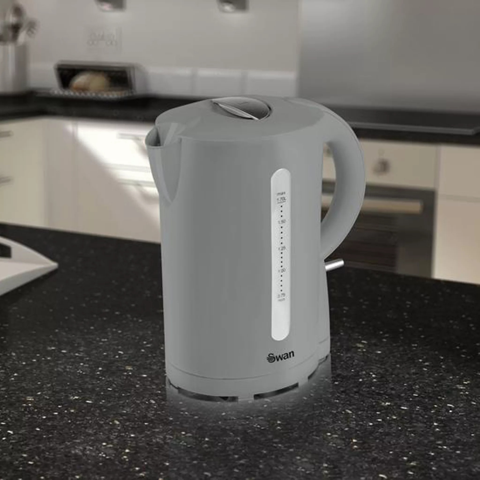 Swan SK18121GRYN 1.7 Litre Jug Kettle Grey Swan SK18121GRYN 1.7 Litre Jug Kettle Grey - Image 2