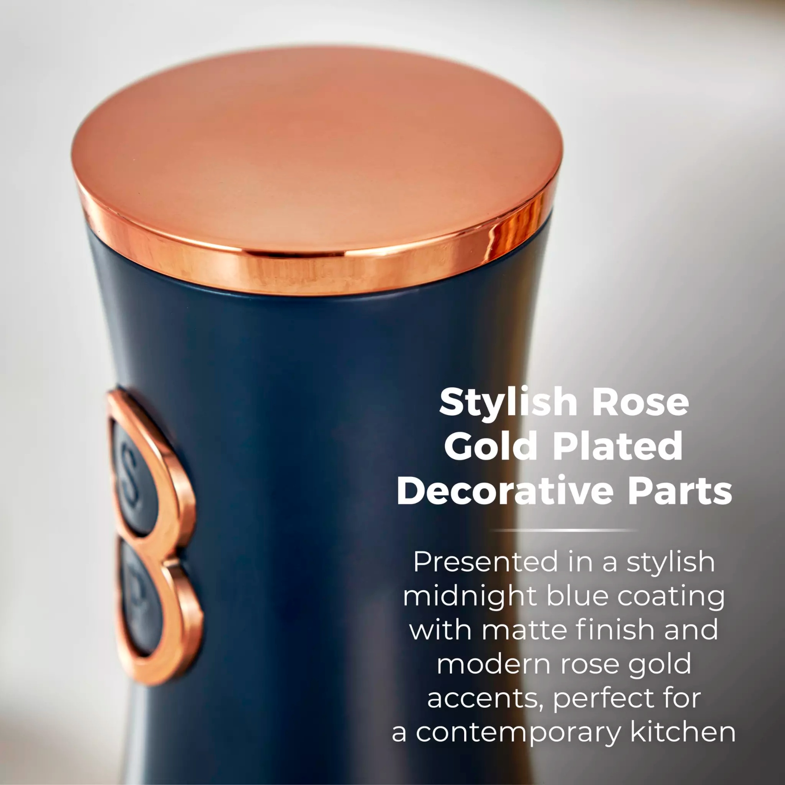 Tower T847004MNB Cavaletto Duo Salt and Pepper Mill Midnight Blue Tower T847004MNB Cavaletto Duo Salt and Pepper Mill Midnight Blue - Image 4