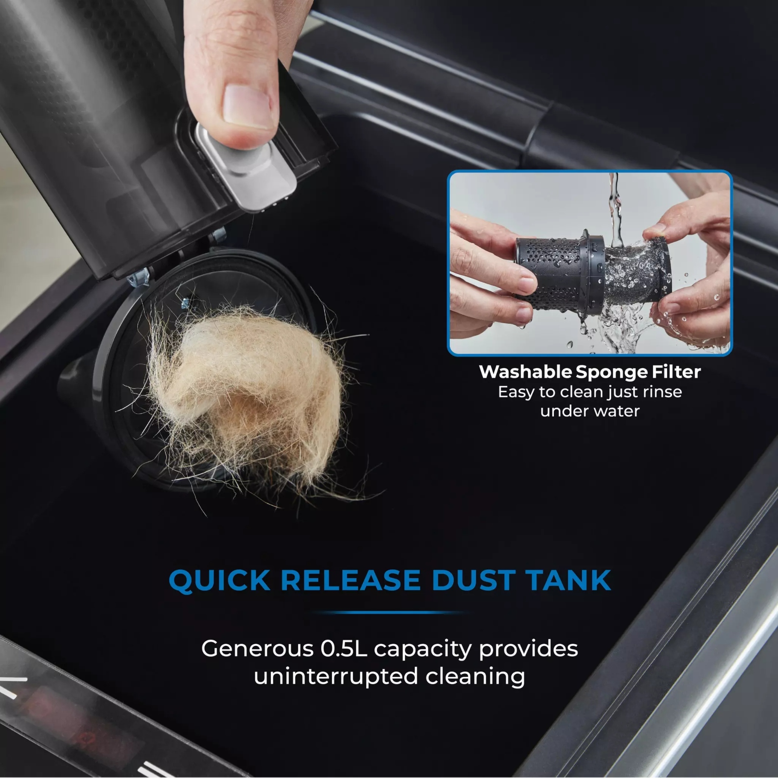 Tower T527000 Optimum Handheld Cordless Vacuum Cleaner Tower T527000 Optimum Handheld Cordless Vacuum Cleaner - Image 3