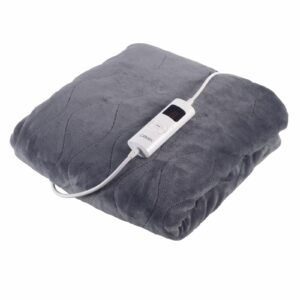 Carmen Fleece Electric Over Blanket Grey