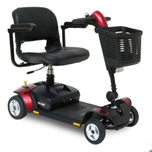 Pride Go-Go Elite Traveller LX – 17Ah Battery for Longer 12-Mile Range