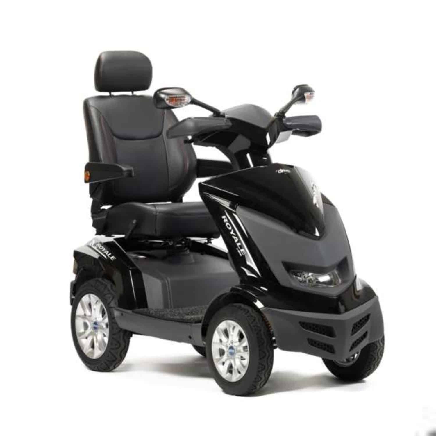 Drive Royale 4 Sport Scooter – 8mph Road-Ready Performance – Black