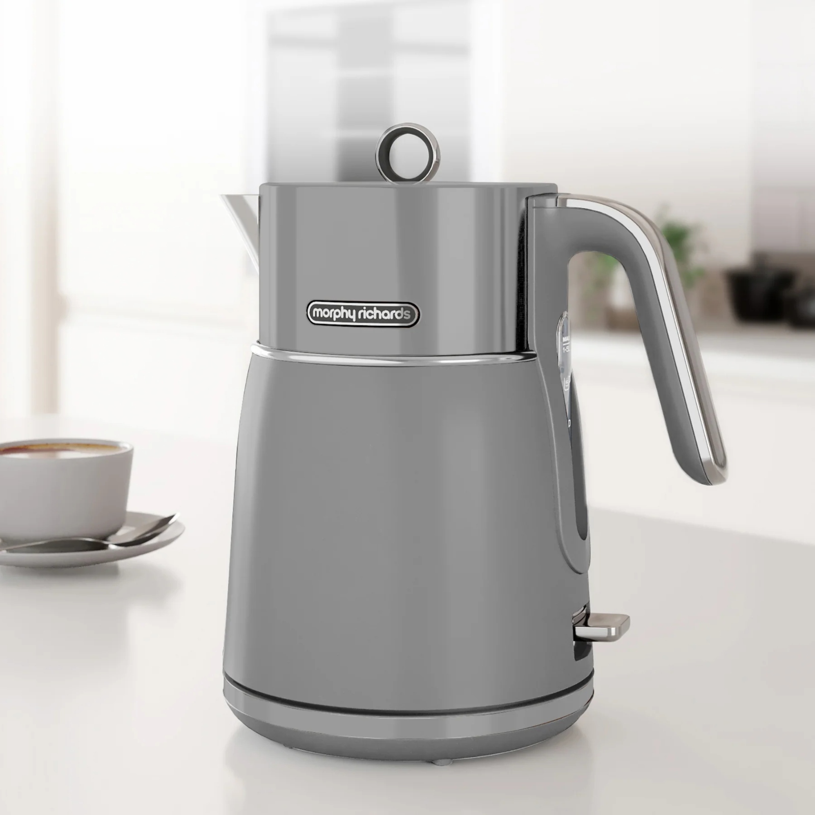 Morphy Richards 100705 Signature 1.5L Jug Kettle Grey Morphy Richards 100705 Signature 1.5L Jug Kettle Grey - Image 2