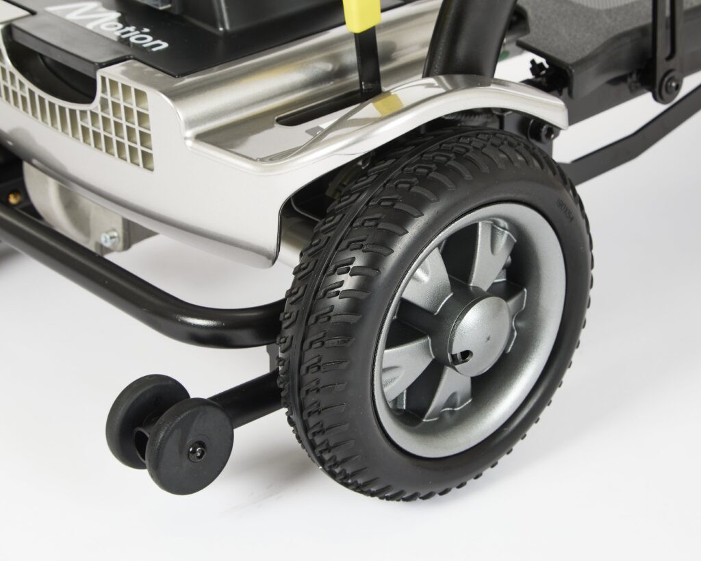 Motion Healthcare eDrive ? Silver | Stylish Folding Mobility Scooter 9 Mile Range Motion Healthcare eDrive ? Silver | Stylish Folding Mobility Scooter 9 Mile Range - Image 3