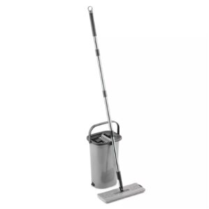 OurHouse Essentials Flat Mop And Bucket Set