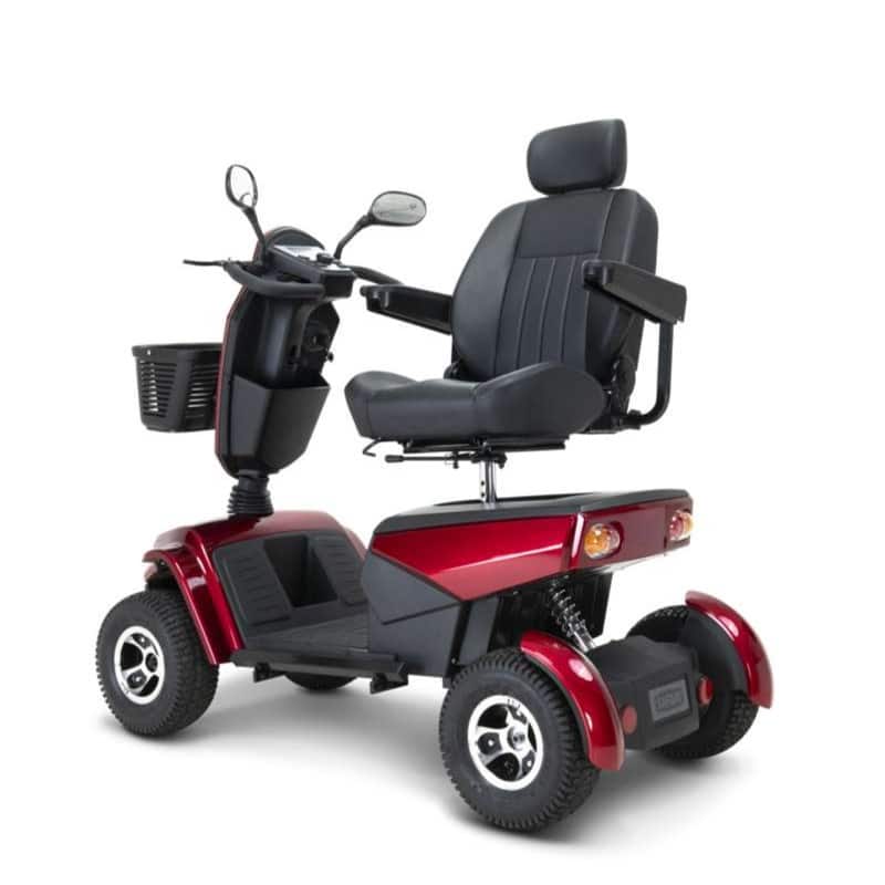 Drive Safari 8MPH Mobility Scooter – All Terrain Ready – Red Drive Safari 8MPH Mobility Scooter - All Terrain Ready - Red - Image 2