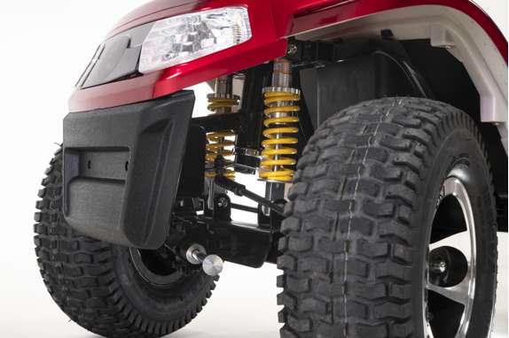 Drive Safari 8MPH Mobility Scooter – All Terrain Ready – Red Drive Safari 8MPH Mobility Scooter - All Terrain Ready - Red - Image 6