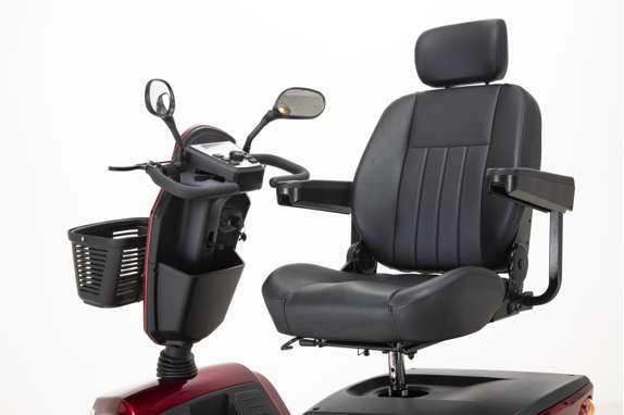 Drive Safari 8MPH Mobility Scooter – All Terrain Ready – Red Drive Safari 8MPH Mobility Scooter - All Terrain Ready - Red - Image 7