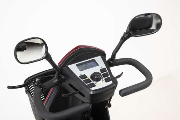 Drive Safari 8MPH Mobility Scooter – All Terrain Ready – Red Drive Safari 8MPH Mobility Scooter - All Terrain Ready - Red - Image 8