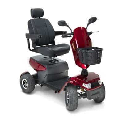 Drive Safari 8MPH Mobility Scooter – All Terrain Ready – Red Drive Safari 8MPH Mobility Scooter - All Terrain Ready - Red