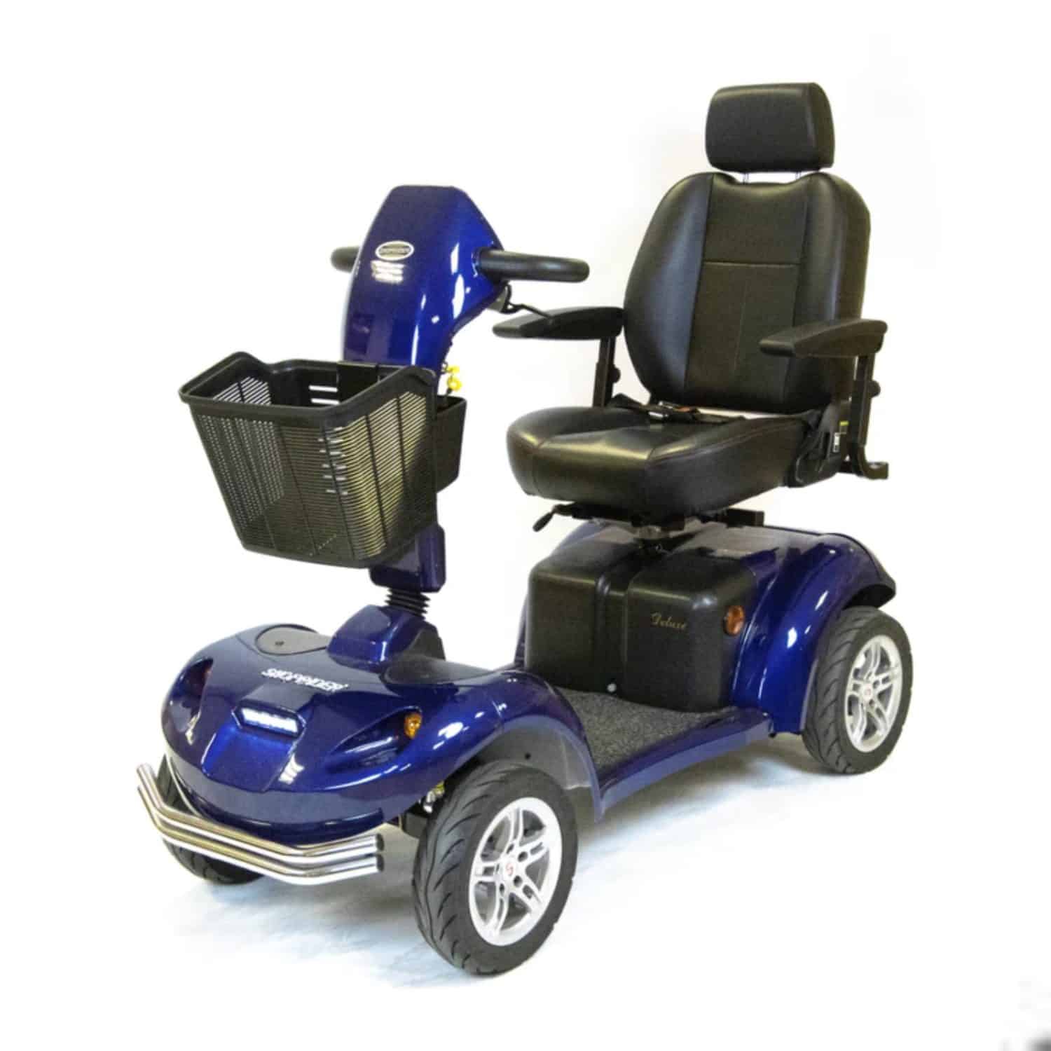 Shoprider Girona Mobility Scooter – Heavy Duty 35 Stone Capacity – Blue