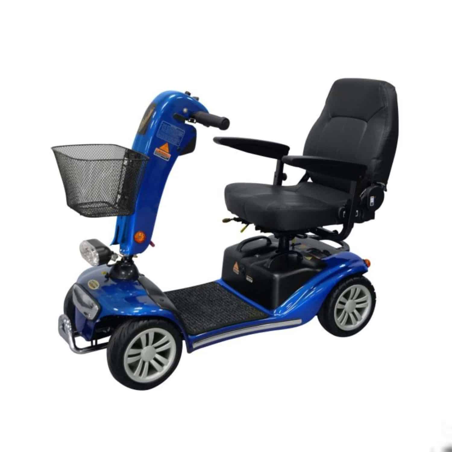 Roma Valencia Scooter – 20-Mile Range with Pneumatic Tyres – Blue