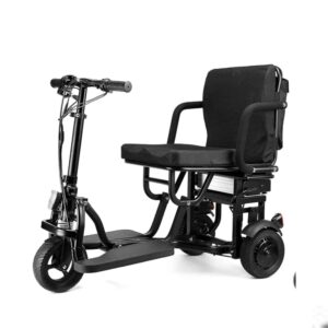 ZT-3 Lightweight Mobility Scooter – Built-in Reverse Gear – Grey