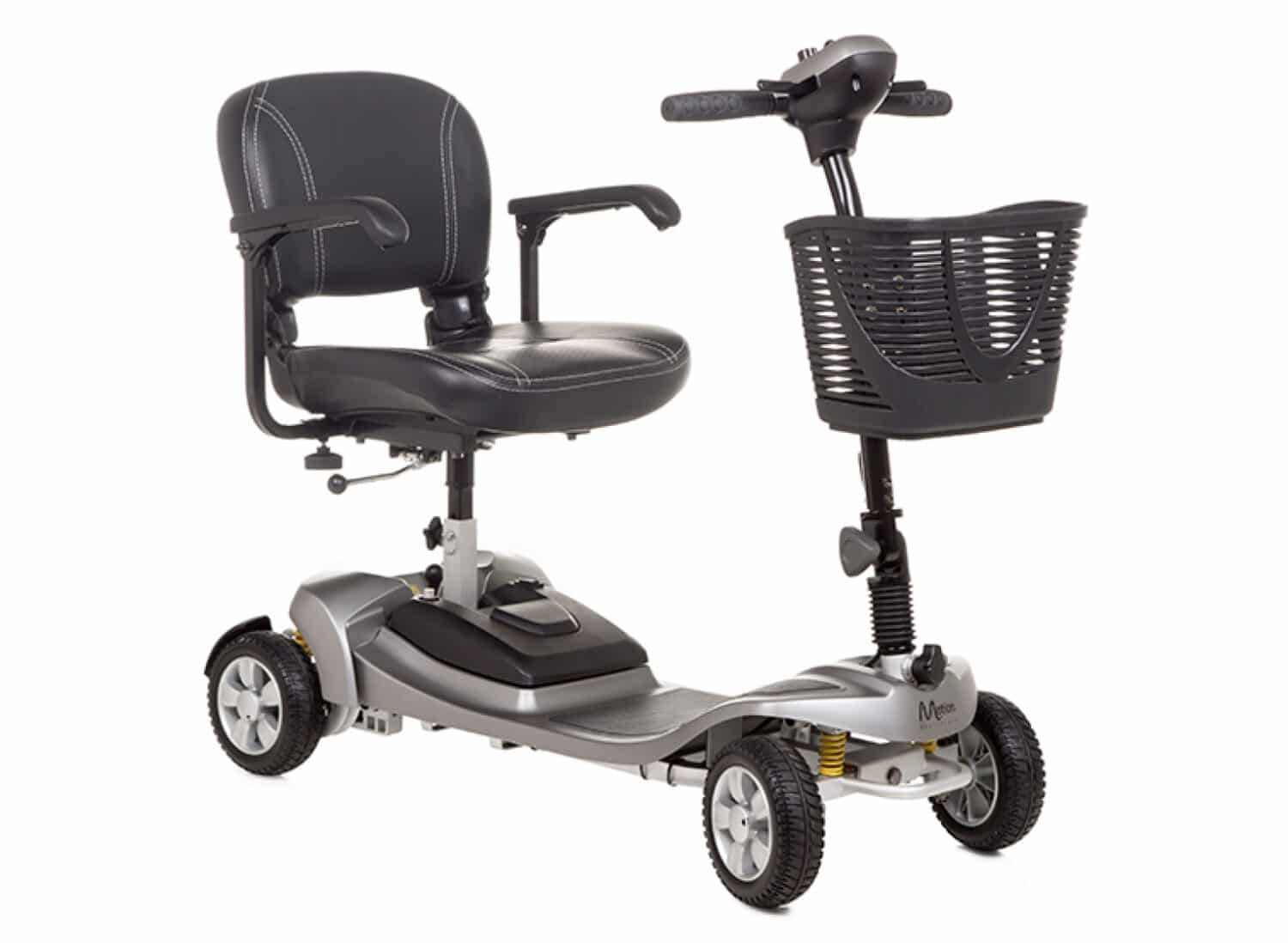 Motion Healthcare Alumina Mobility Scooter – Heaviest Part Under 10kg – Grey