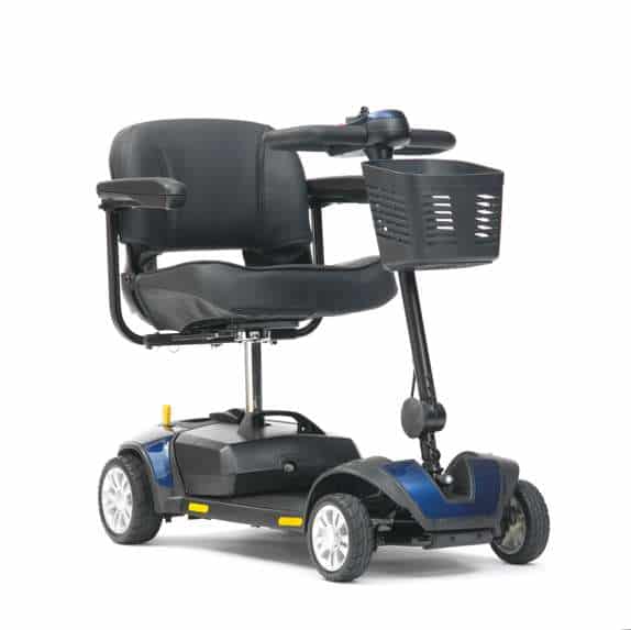 Drive Medical Jaunt Mobility Scooter – Easy to Dismantle – Blue